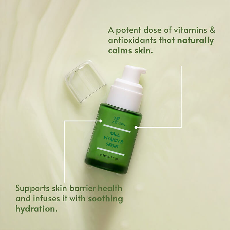 Soothing face serum that moisturizes and hydrates skin for a glowing.
